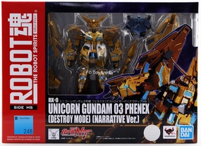 Coastal Decor Fantasy Merchandise Robot Spirits #R-248 Unicorn Gundam 03 Phenex Destroy Mode, Narrative ver. Gundam NT