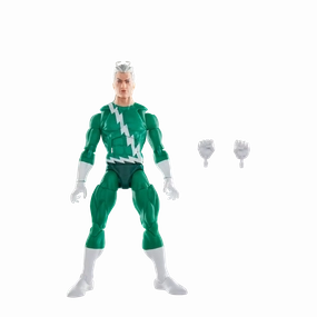 Marvel Legends Vintage Retro Series Quicksilver Action Figure Posable Model Miniature Model