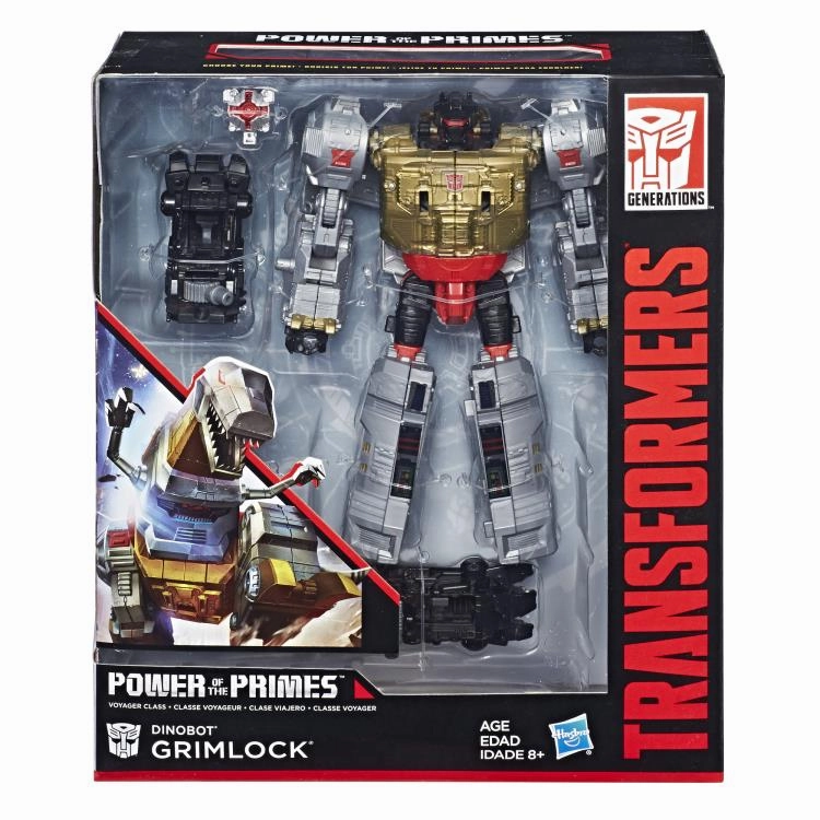 Crystal Figure Gallery Worthy Transformers Generations Power of the Primes Voyager Class Grimlock Figure