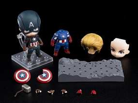 Nendoroid #1218-DX Captain America (Steve Rogers) DX Ver Avengers: Endgame Indoor Play Trial Endure