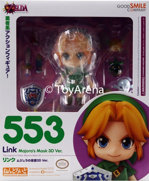 Nendoroid #553 Link Legend of Zelda Majoras Mask 3D Unique Feature Speed Calculation