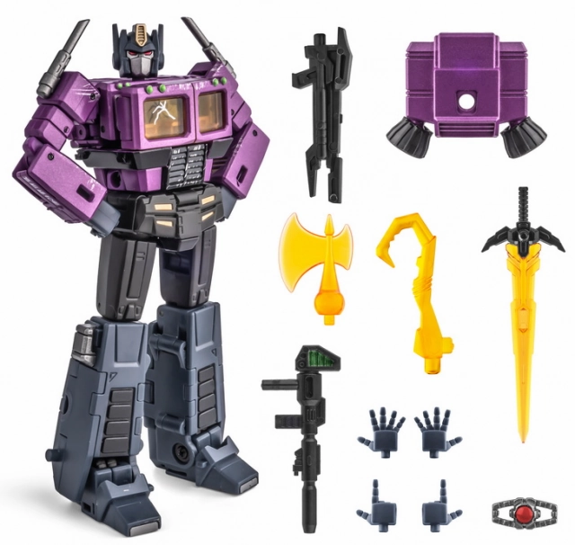 Newage H27P Slaughter (David Shattered Glass) Action Figure Pop Culture Robot Toy