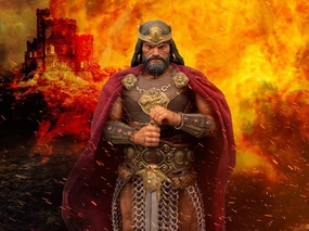 Press Worthy Art Series Mezco Toyz ONE:12 Collective King Conan Action Figure