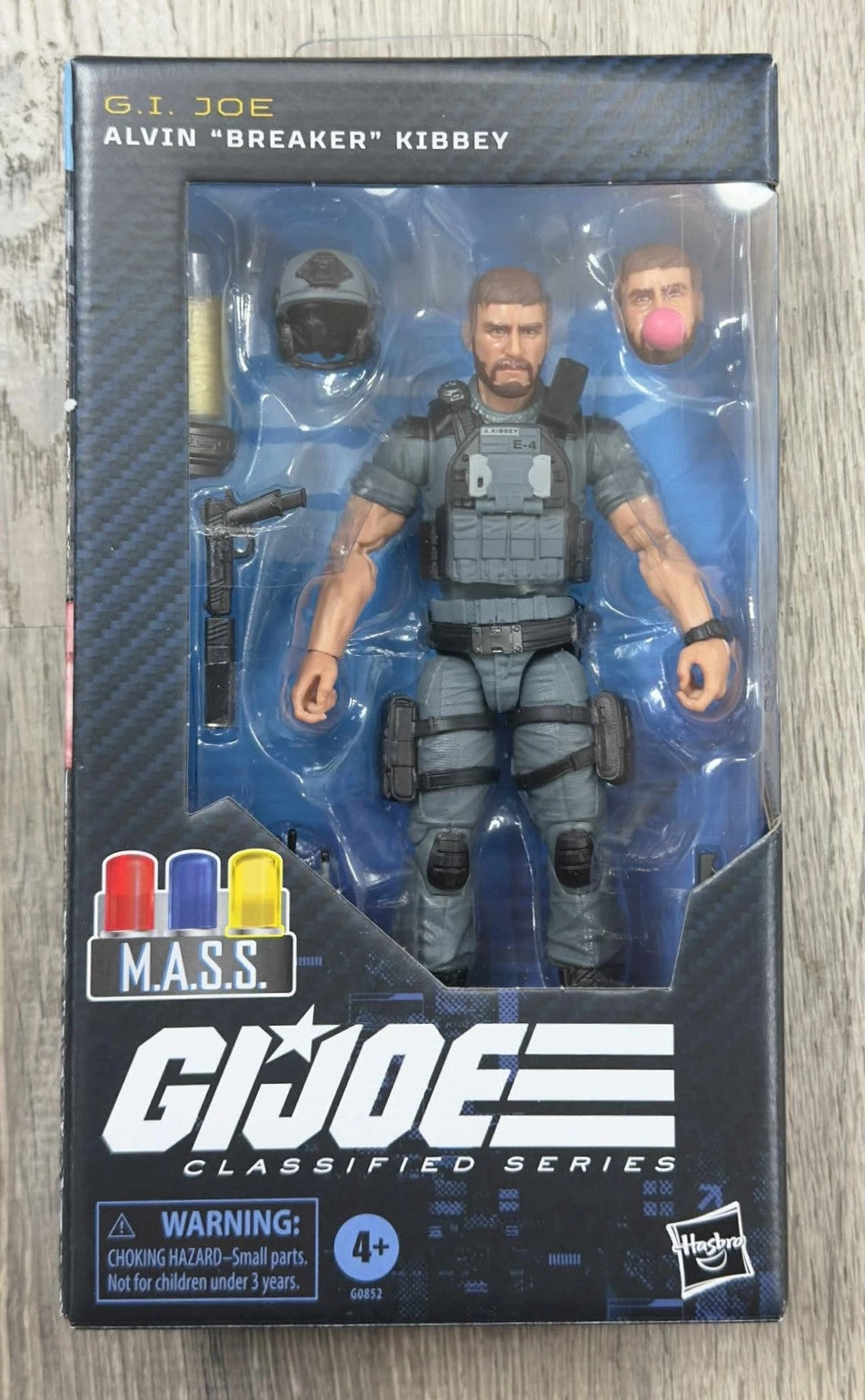 Hasbro G.I. Joe Classified Series #158 Alvin "Breaker" Kibbey Action Figure Detailed Hero Animation Series