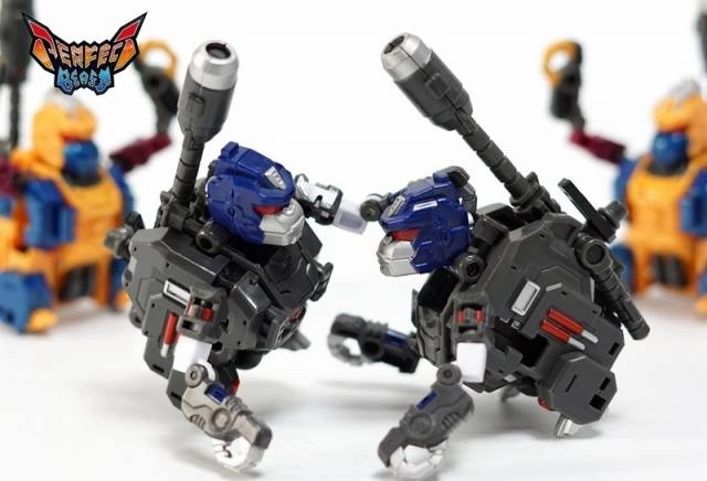 Competition Entry Posable Figure Perfect Effect PC-19B Perfect Combiner Black Beast Gorira 2-Pack Action Figure