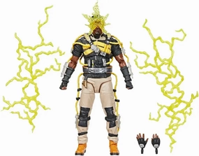 Marvel Legends Spider-Man: No Way Home Deluxe Electro Action Figure Art Series