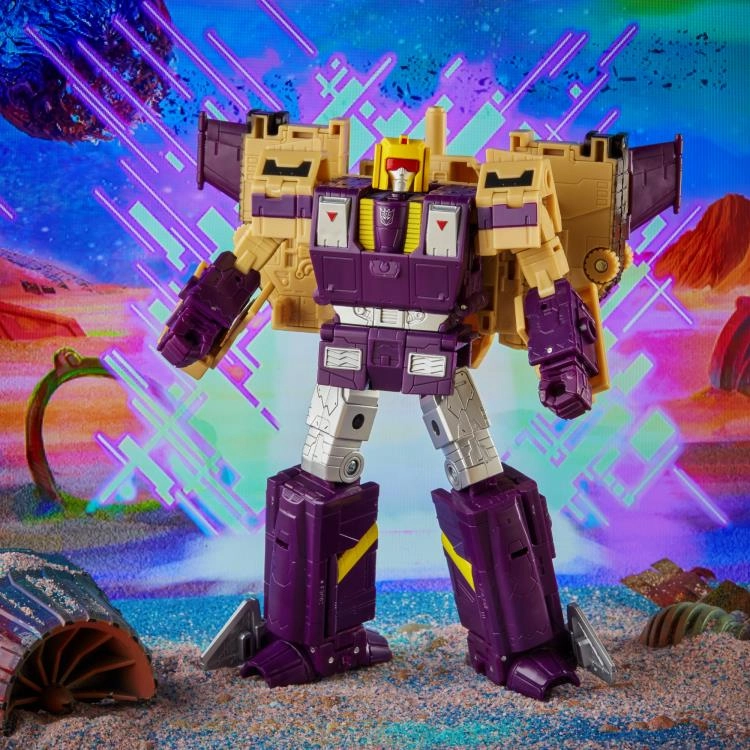 Music Icon Emotional Connection Transformers Generations Legacy Leader Class Blitzwing Action Figure