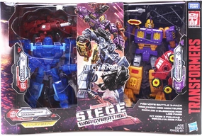 Transformers Generations War For Cybertron: Fan Vote Battle 3 Pack (Mirage, Aragon, Impactor) Action Figures Exclusive WFC-S55, S56, S57 Eco Friendly Science fiction