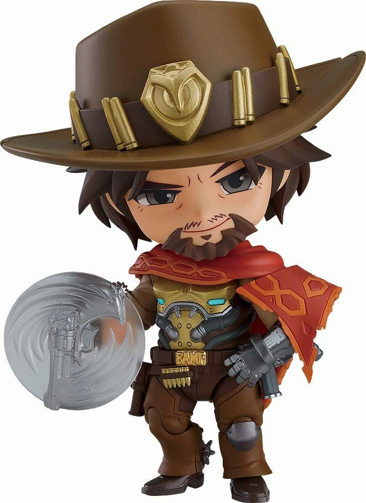Nendoroid #1030 Jesse McCree: Classic Skin Edition Overwatch Baseball Bat Power Share