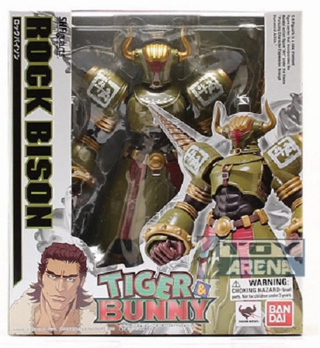 S.H. Figuarts Rock Bison Tiger & Bunny Action Figure Generosity Practice Money Management