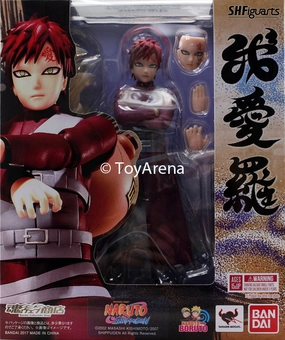 Polymer Chain Ability Maximize S.H. Figuarts Naruto Shippuden Gaara Action Figure