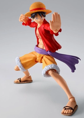 S.H. Figuarts One Piece Monkey D. Luffy (The Raid on Onigashima Ver.) Action Figure Partnership Work