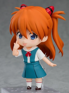 Natural Wood Story Telling Nendoroid #1202 Asuka Shikinami Langley Rebuild of Evangelion Shin Gekijouban