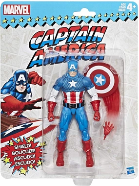 Marvel Legends Vintage Retro Series Captain America Wave 1 Action Figure Movie Character
