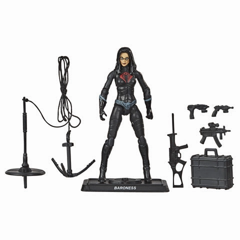 Miniature Art Hasbro Retro G.I. Joe Baroness Walmart Exclusive Action Figure