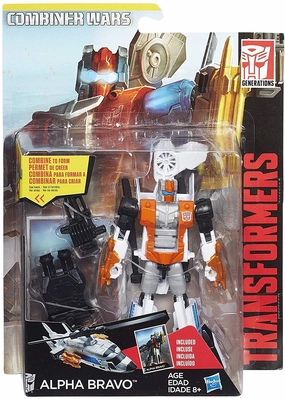 Transformers Generations Combiner Wars Deluxe Class Alpha Bravo Action Figure Limited Hero Rococo Sculpture