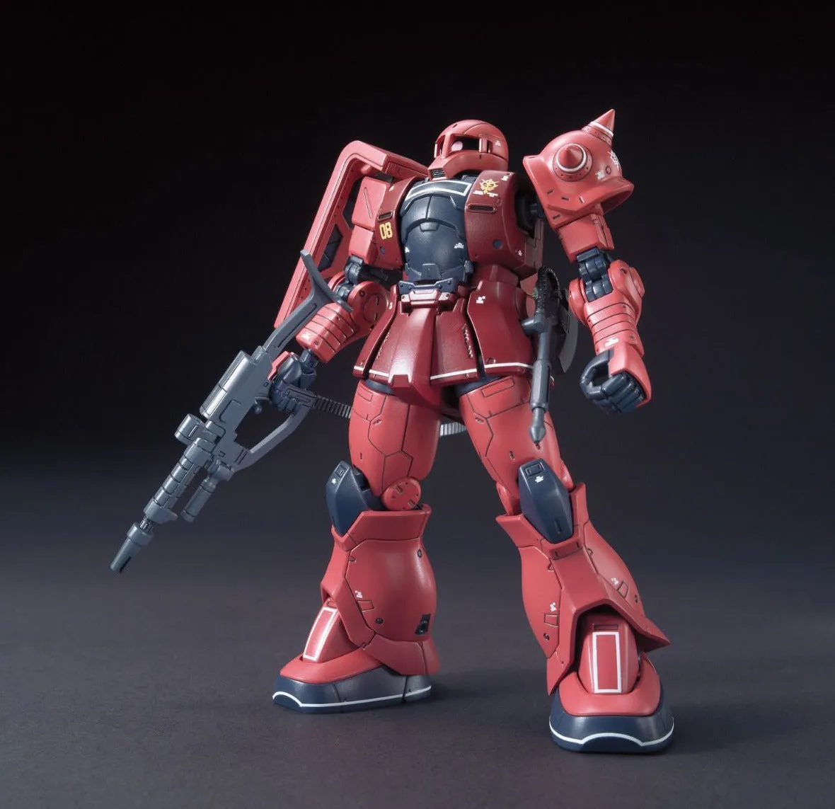 Gundam 1/144 HG The Origin #013 MS-05S Char Aznable Zaku I Model Kit Toy Museum Decorative Accent