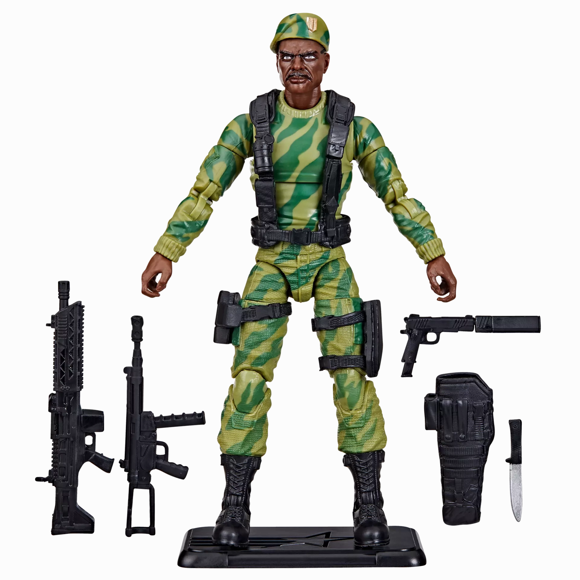 Rare Find Artistic expression Hasbro G.I. Joe Classified Retro SGT. Stalker Action Figure