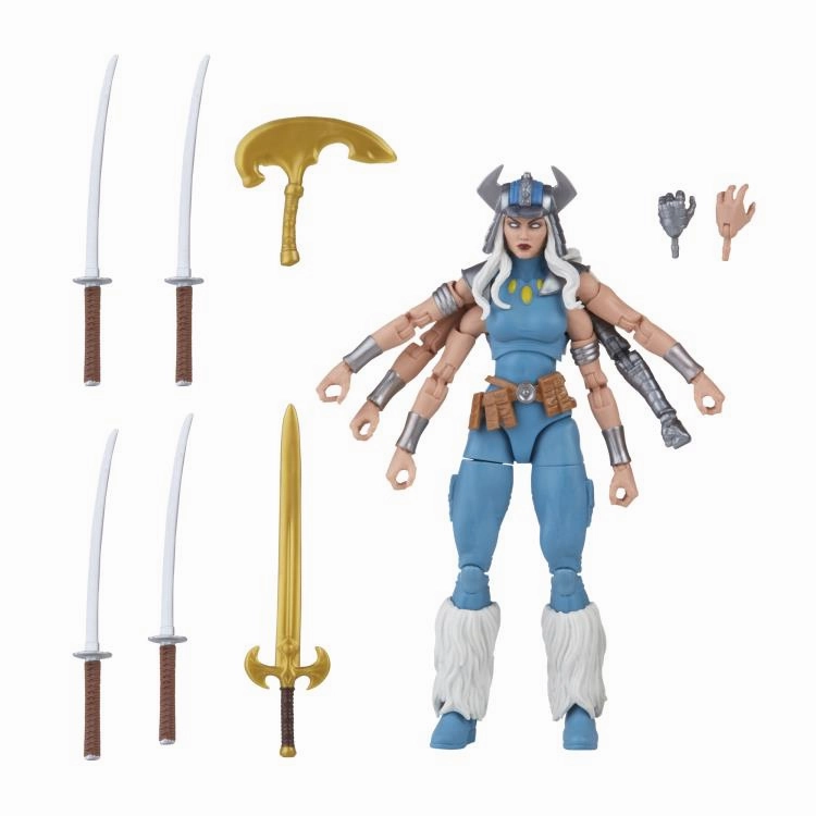 Marvel Legends Retro Series Marvel's Spiral The Uncanny X-Men Wave Action Figure International Brand