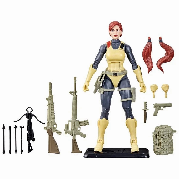 Valentine Gift Hasbro G.I. Joe Classified Retro Scarlett Action Figure