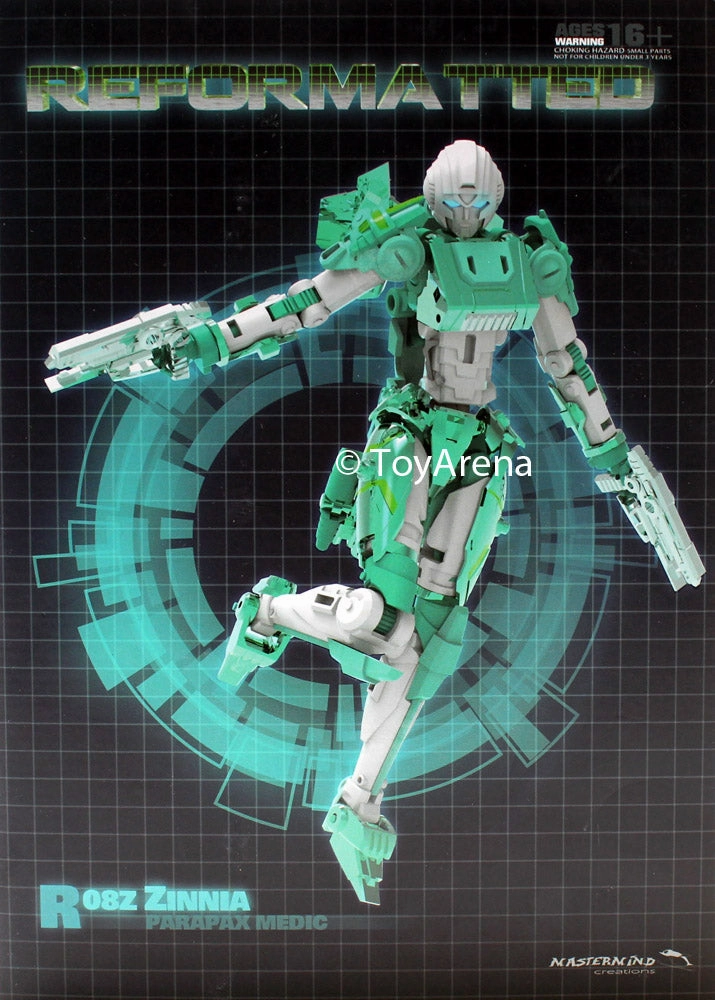R-08Z Reformatted Zinnia Parapax Medic Mastermind Creations Cultural Heritage