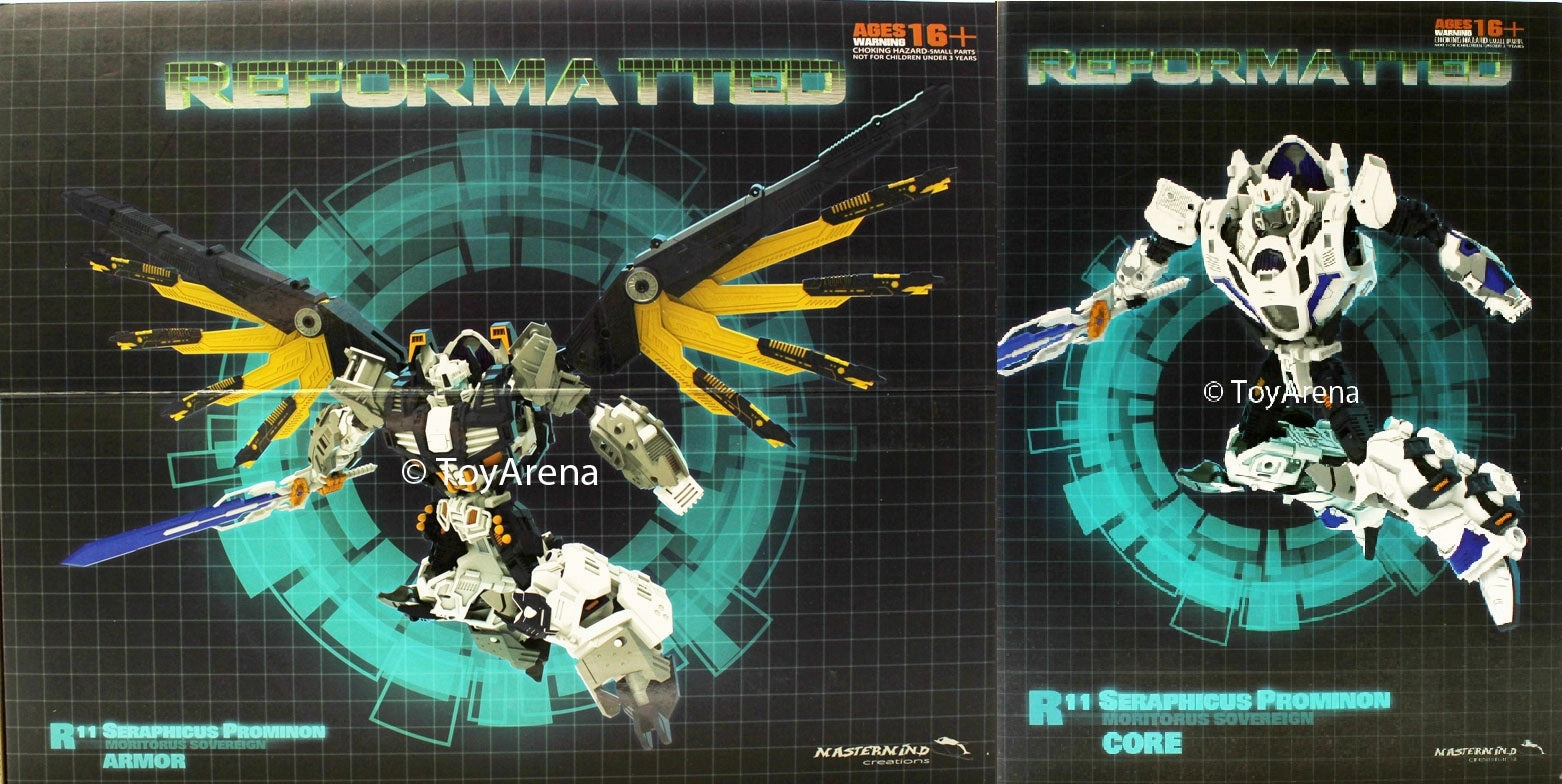 Vintage Replica R-11 Reformatted Seraphicus Prominon Core and Power Cradle Mastermind Creations