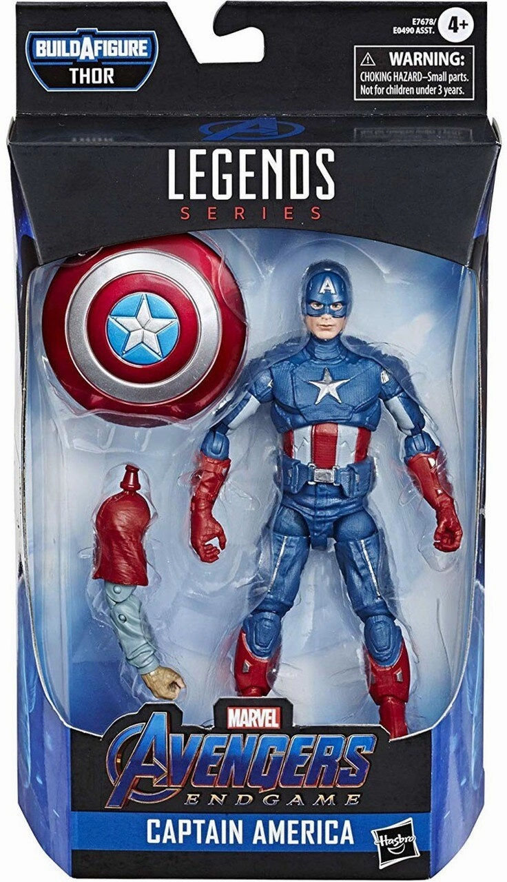 Marvel Legends Avengers Endgame Captain America Fat Thor Series Action Figure Comic Adaptation