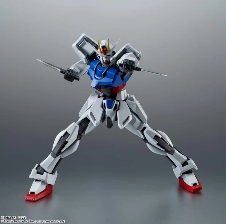 Fantasy Vehicle Robot Spirits #R-300 GAT-X105 Strike Gundam Ver. A.N.I.M.E. Action Figure