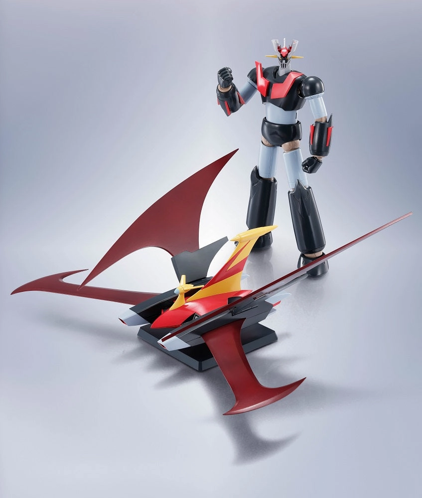 Robot Spirits R-336 Grendizer U Mazinger X & Jet Scrander X Set Action Figure Podcast Studio