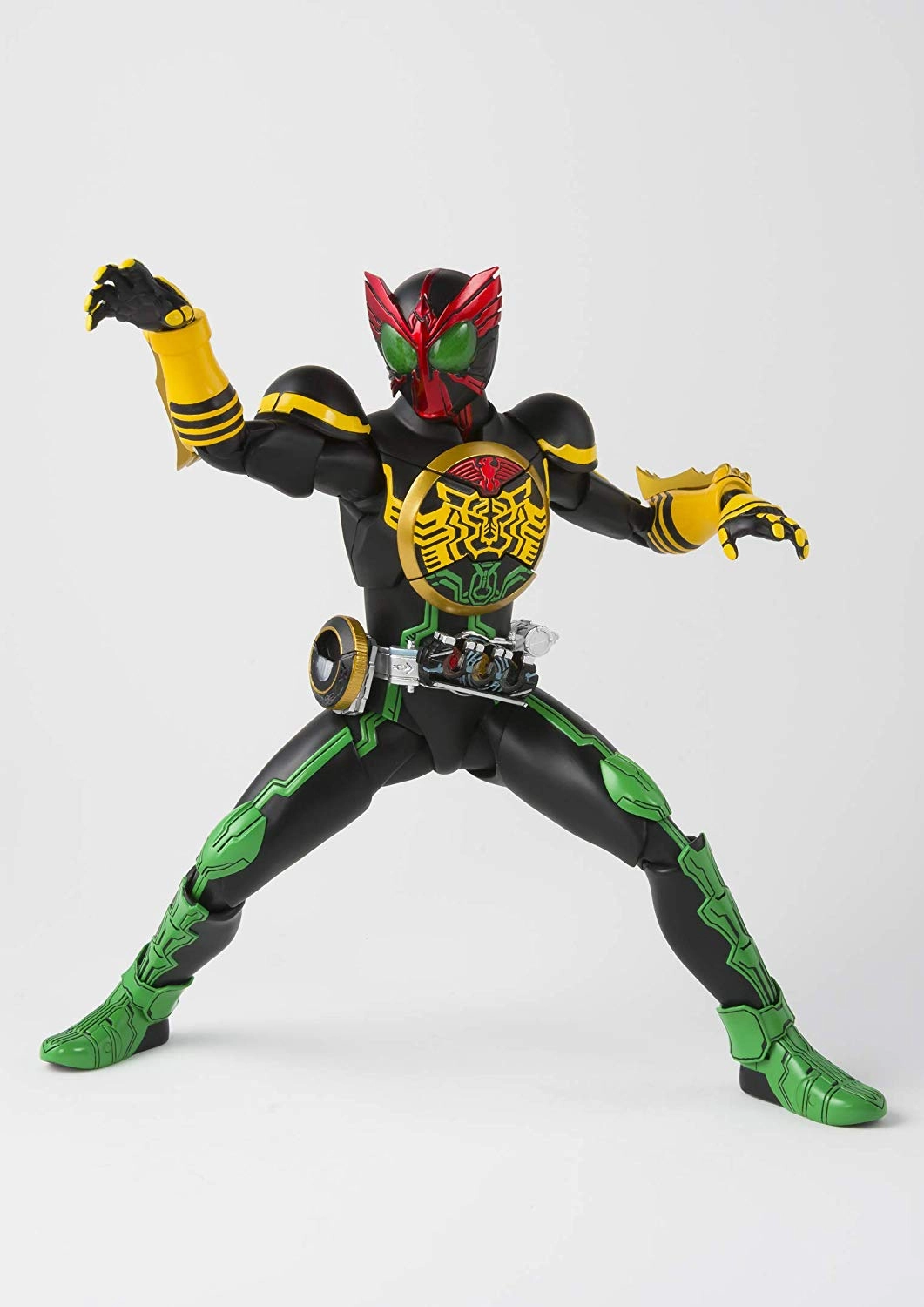 S. H. Figuarts Kamen Rider Shinkocchou Seihou OOO Tatoba Combo Kamen Rider 000 Action Figure Chibi Hobby Adult Collection
