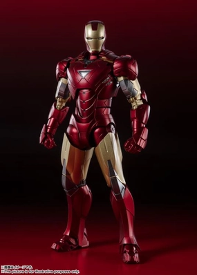 Secret Agent S.H. Figuarts Avengers Iron Man Mark 6 (Battle of New York Damage Edition) Action Figure