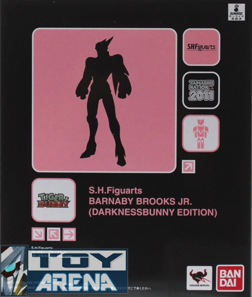 Patience Teaching S.H. Figuarts Barnaby Brooks Jr. Darkness Edition Tiger & Bunny Tamashii Web Shop Exclusive Action Figure