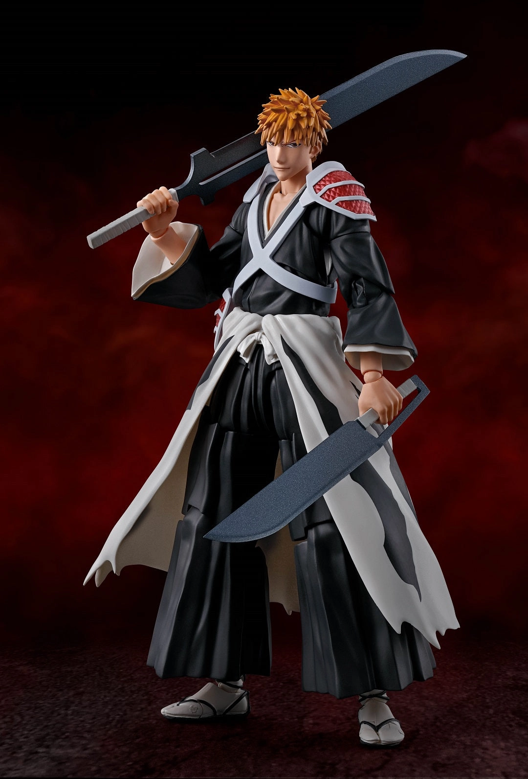 Championship Match Improvement Make S.H. Figuarts Bleach: Thousand-Year Blood War Ichigo Kurosaki -Dual Zangetsu- Action Figure