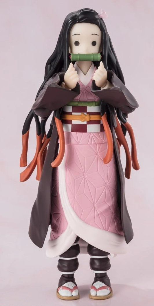 Achievement Mark Mesh Deformation S.H. Figuarts Demon Slayer: Kimetsu no Yaiba Nezuko Kamado Action Figure