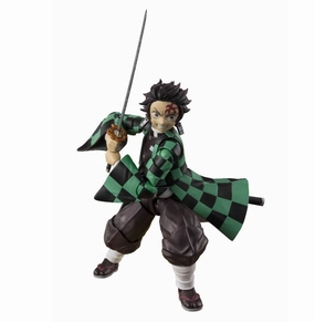 SciFi Technology Tower Stacking S.H. Figuarts Demon Slayer: Kimetsu no Yaiba Tanjiro Kamado (Battle at Infinity Castle Ver.) Action Figure