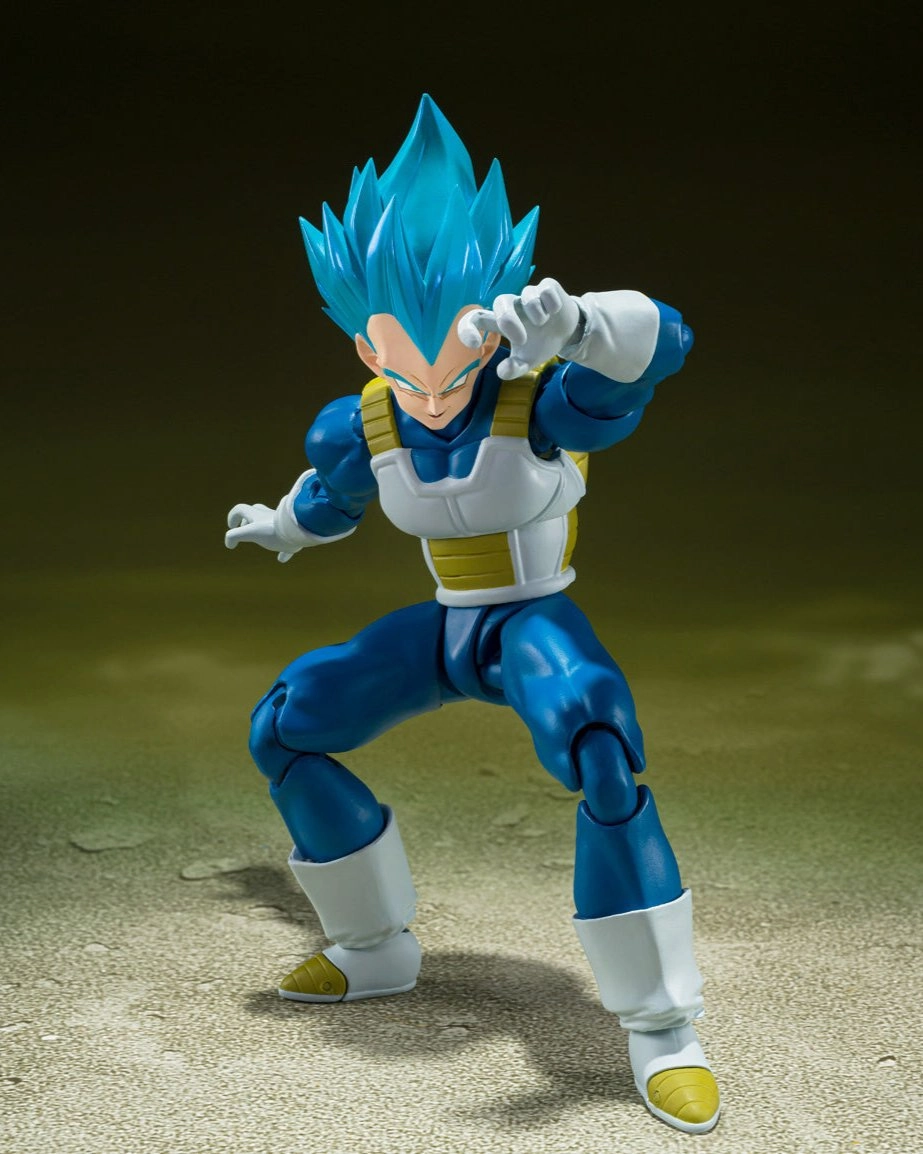 Skill Combination 3D Modeling S.H. Figuarts Dragon Ball Super Saiyan God Super Saiyan Vegeta (Unwavering Saiyan Pride) Action Figure
