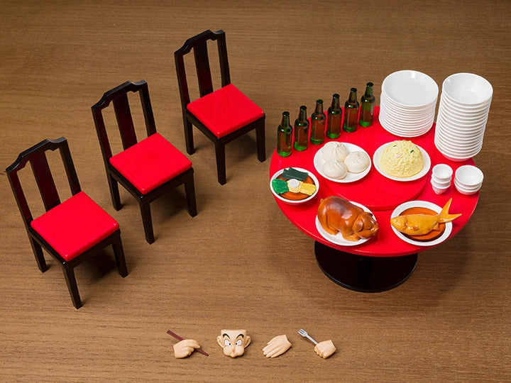 Philanthropy Support S.H. Figuarts Dragon Ball  Z Son Goku Eating (Harahachibunme) Scene Set