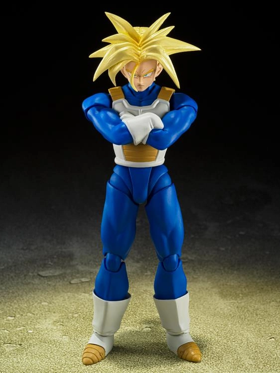 Super Spy Resonance Effect S.H. Figuarts Dragon Ball Z Super Saiyan Trunks (Latent Power) Action Figure