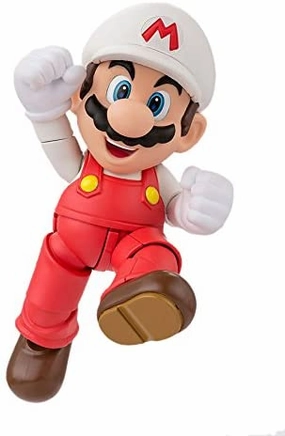 Earthquake Simulation Joy Feel S.H. Figuarts Fire Mario Super Mario Bros. Action Figure
