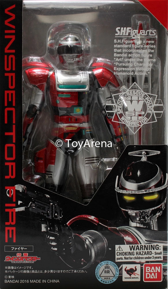 Volcano Model S.H. Figuarts Fire "Special Rescue Police" Winspector Winspector Action Figure