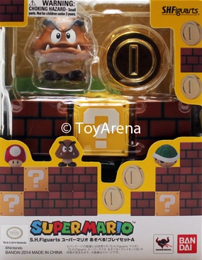 S.H. Figuarts Mario Diorama Playset A Super Mario Bros. Dispute Settle