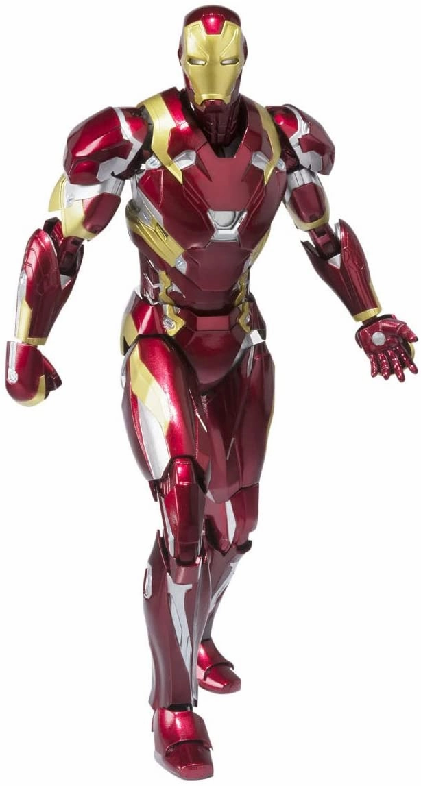 Visual Effect S.H. Figuarts Marvel Iron Man Mark XLVI (46) Tony Stark Captain America Civil War Action Figure