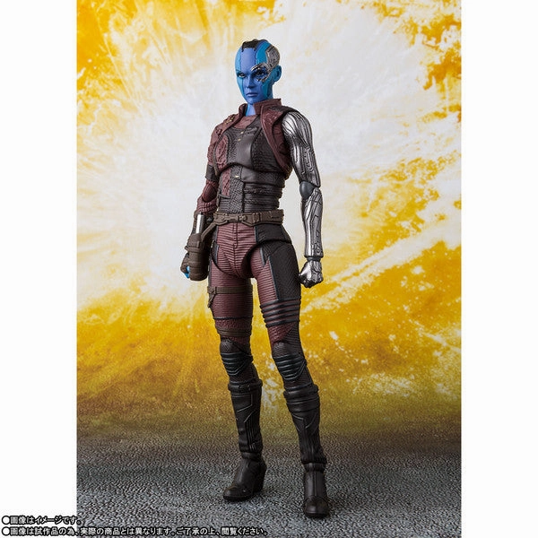 S.H. Figuarts Marvel Marvel Avengers Infinity War Nebula Action Figure Mission Goal