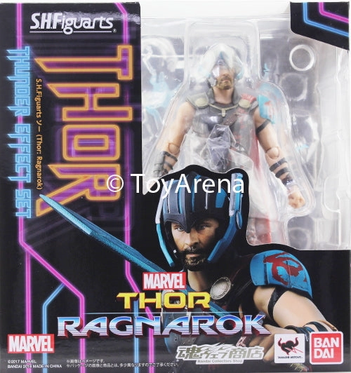 S.H. Figuarts Marvel Thor Thunder Effect Set Thor: Ragnarok Action Figure Telescope Kit Scattering Phenomenon
