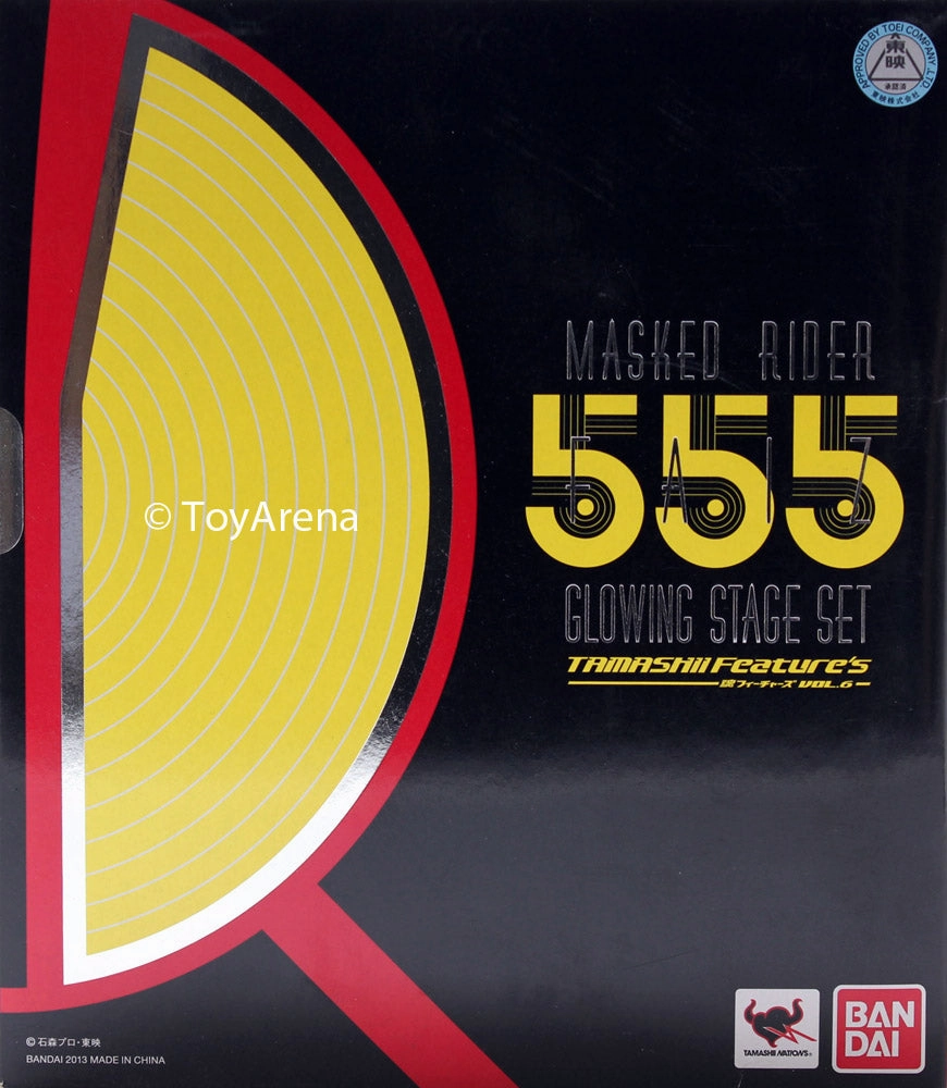 S.H. Figuarts Masked Kamen Rider 555 Faiz Glowing Stage Set Action Figure Bandai Exclusive Ceramic Sculpture