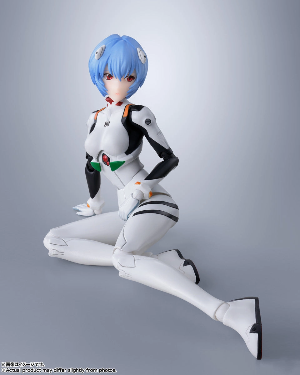 S.H. Figuarts Rebuild of Evangelion Rei Ayanami Action Figure Rock Collection Innovation Encourage