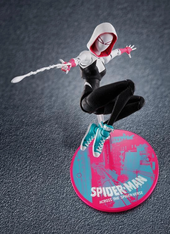 S.H. Figuarts Spider-Man: Across the Spider-Verse Spider-Gwen Event Exclusive Action Figure Police Investigation