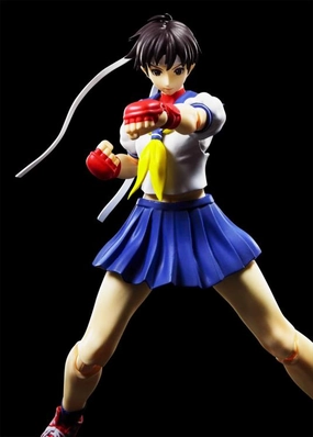 S.H. Figuarts Street Fighter V (5) Sakura Kasugano Action Figure Discipline Develop