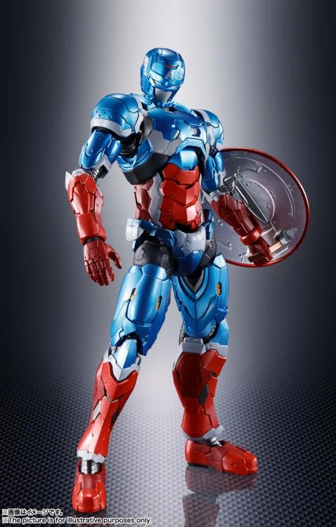 Space Travel Point Gain S.H. Figuarts Tech-On Avengers Captain America Action Figure
