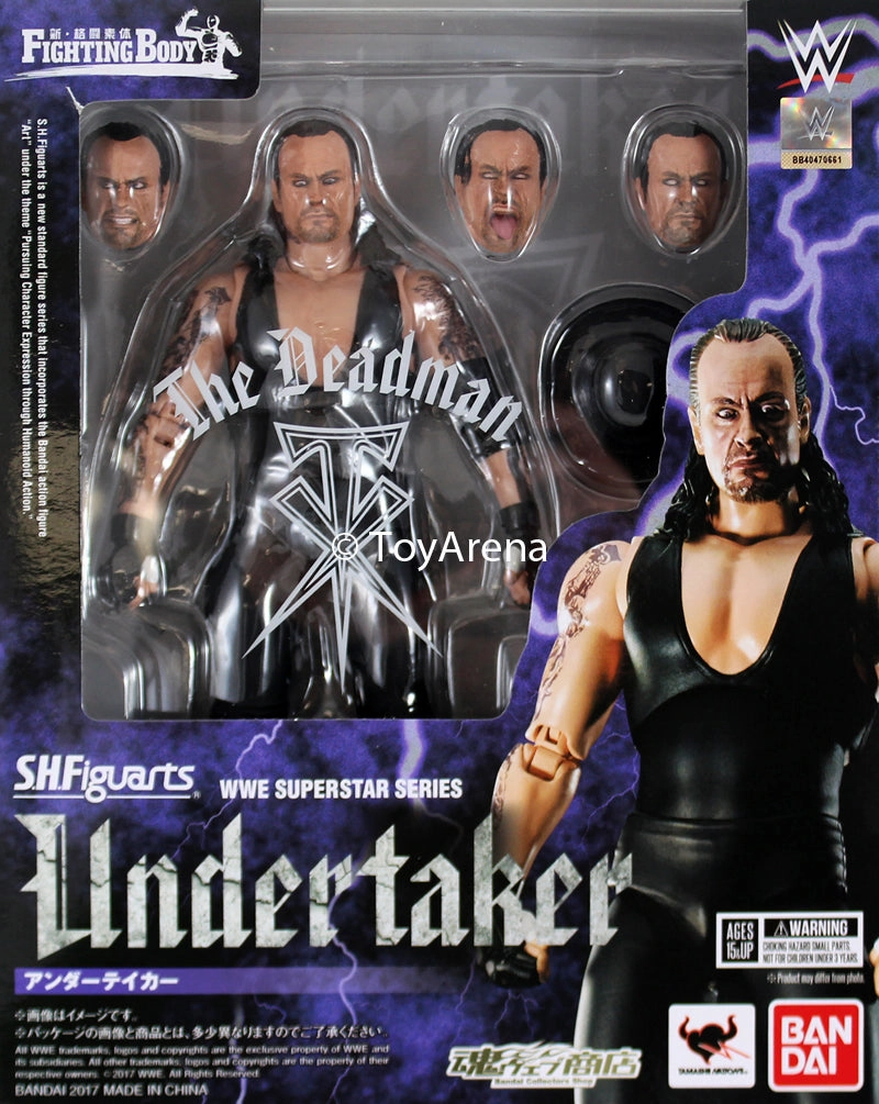 S.H. Figuarts The Undertaker Mark William Calaway WWE Action Figure Ski Equipment